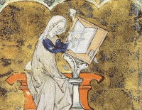 La poète française Marie de France, autrice de multiples fables