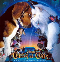 L'affiche du film « Comme chiens et chats »