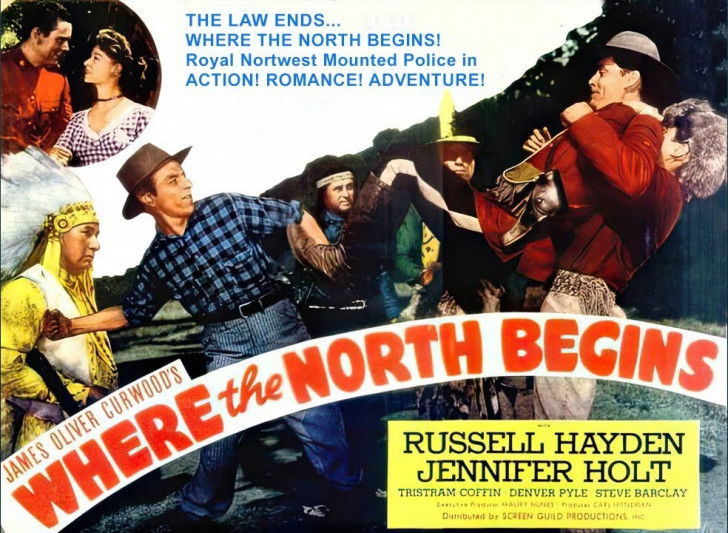 L'affiche du film « Where the North begins »