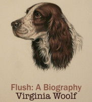 La couverture du livre « Flush » de Virginia Woolf, mettant en scène son Cocker Spaniel