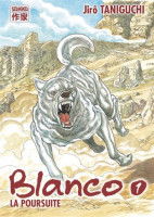 Blanco montrant les crocs sur la couverture du manga « Blanco »