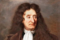 Un portrait du poète Jean de La Fontaine
