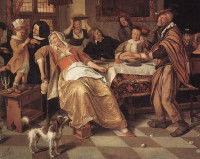 « La fête des rois », de Jan Steen (1668)