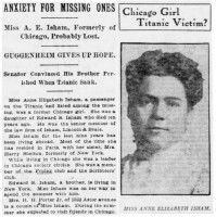 Article de presse sur Anne Elizabeth Isham