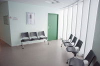 La salle d'attente d'une clinique vétérinaire