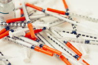 Seringues destinées aux injections d'insuline