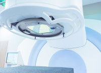 Une machine à ultrasons utilisée en radiothérapie