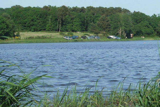 Le lac de Rillé, en Indre-et-Loir