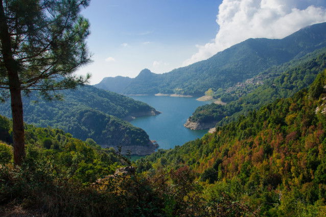 Le lac de Tolla, en Corse