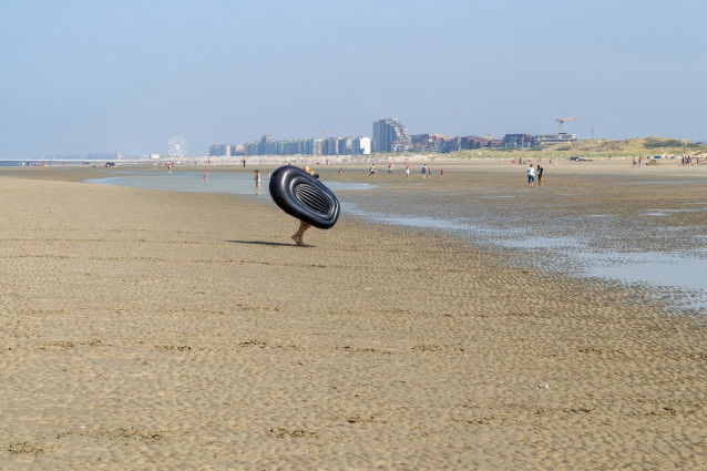 Plage de La Panne, en Belgique