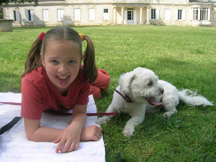 moi et mon chien - Bichon Maltais Mâle (9 ans)
