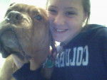 me and ellie - Dogue de Bordeaux (9 ans)