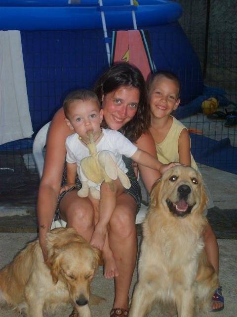 golden retriever/luky et théa - Golden Retriever