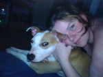 yuna et moi - American Staffordshire Terrier Femelle (1 an)
