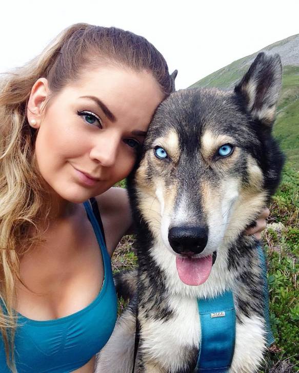 Fenris et moi - Husky Sibérien Mâle