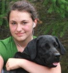 My sister and my dog millie R.I.P millie - Labrador Retriever (3 ans)