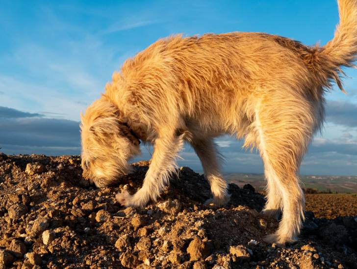 Un Berger Basque au sommet d'une montagne