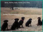 Berry, Daily, Ashley, Hunter and Holly -