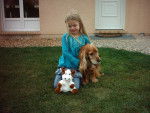 moi et ma chien - Femelle (12 ans)