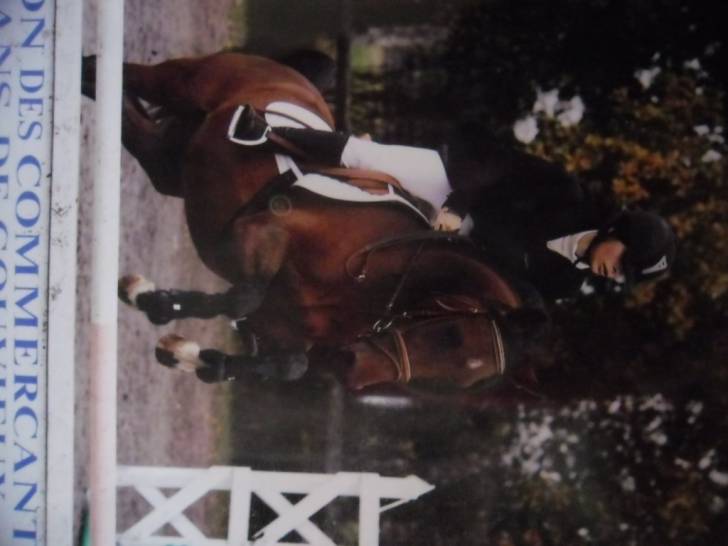 Bounty(mon cheval)et ma soeur - Mâle (6 ans)