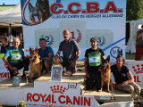 podium et 3 ème place pour Oda a vermenton a la nationale d élevage CCBA 2019