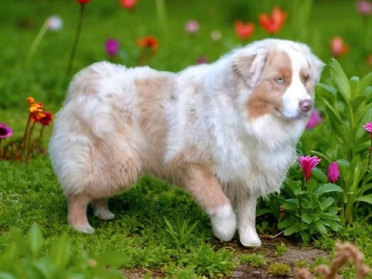 Chien Berger Australien LOF à vendre, rouge merle né en janvier 2020