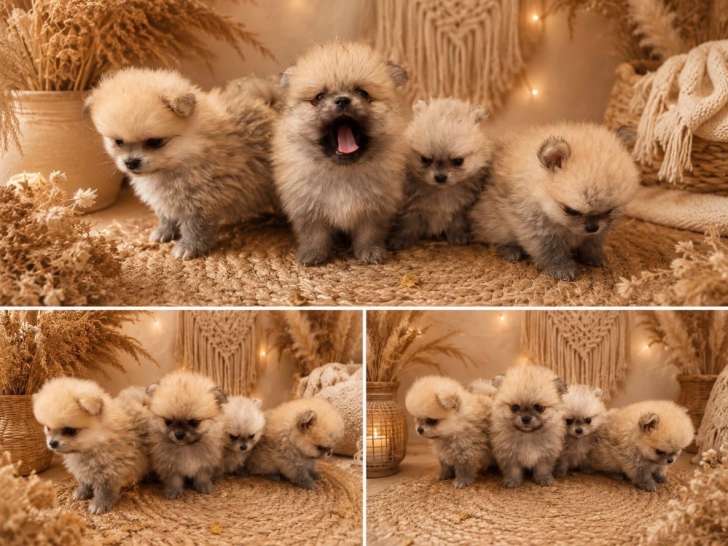 Magnifiques chiots Spitz Nain Poméranien à vendre