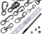 Un mousqueton usé ne doit jamais condamner ton matériel préféré. Avec nos kits de réparation pour sangles PVC et biothane (13, 16, 19 et 25 mm), tu remplaces ton mousqueton toi-même en quelques minutes, proprement et sans matériel compliqué. Chaque kit contient tout le nécessaire pour une réparation fiable, durable et aussi nette qu’en atelier - le plaisir du DIY, la qualité DOG4MOVE, et un équipement prêt à repartir à l’aventure. *** Unsere Reparatur Kits für PVC- und biothane-Bänder (13, 16, 19 und 25 mm) ermöglichen es dir, einen defekten Karabiner in wenigen Minuten selbst zu ersetzen - sauber, einfach und ohne Spezialwerkzeug. Jedes Kit enthält alles, was du für eine zuverlässige und langlebige Reparatur brauchst, damit dein Equipment wieder sicher einsatzbereit ist. DIY Freude, DOG4MOVE-Qualität und eine Ausrüstung, die bereit ist für viele weitere Abenteuer.