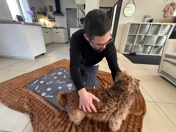 Moment de détende pour Polka