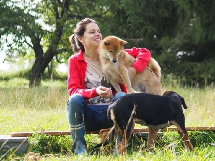 Bien avec son chien