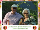 Savane du Castel des Prés aux côtés de Leurs Majestés le Roi Albert II et la Reine Paola