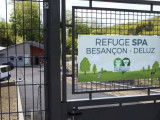 L'entrée du refuge